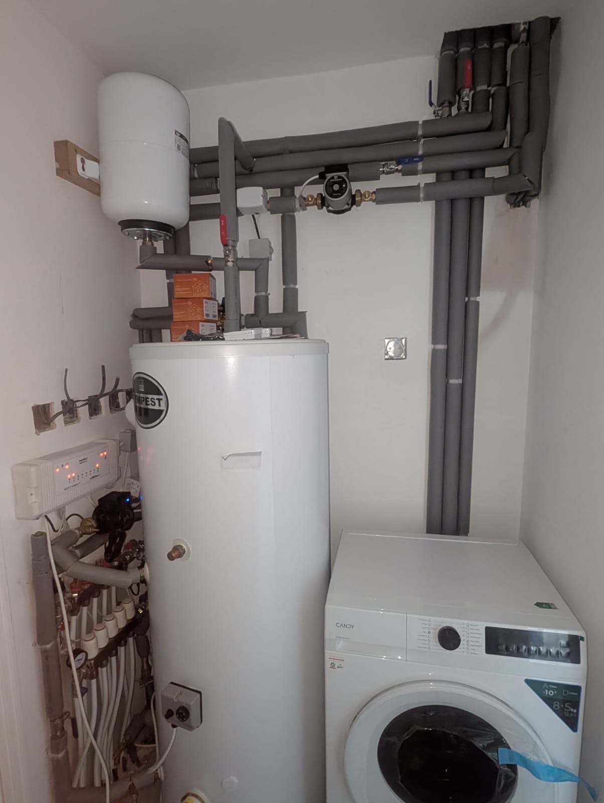 Full house heating and plumbing upgrade in Greenwich
